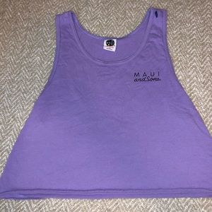 Maui and Sons Crop Tank